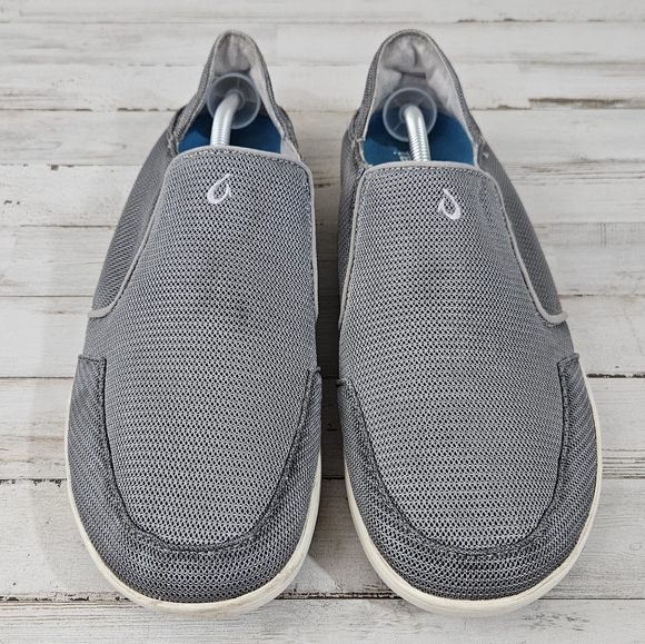 Olukai Nohea Mesh Slip On Loafer Shoes - Picture 2 of 9